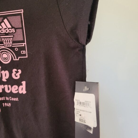 Adidas  Girl's Graphic Tee - Picture 4 of 5